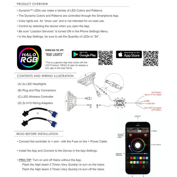 Installation Instructions