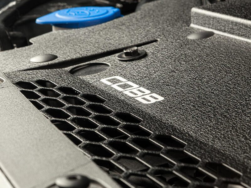 Cobb 21-23 Ford F-150 EcoBoost Radiator Shroud - Wrinkle Black