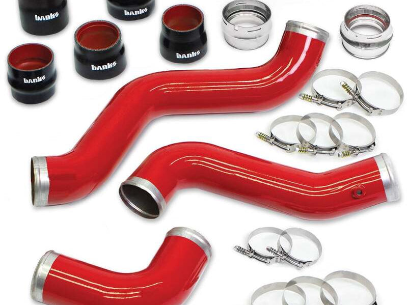 Banks Power 2020 GM 2500/3500 6.6L L5P Boost Tube Upgrade Kit - Red