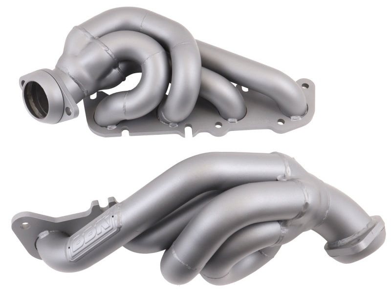 BBK 11-14 Ford F-150 Coyote 5.0 Shorty Tuned Length Exhaust Headers - 1-3/4in Titanium Ceramic
