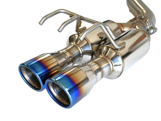 Invidia 22+ Toyota GR Corolla R400 Rolled Titanium Tip Cat-Back