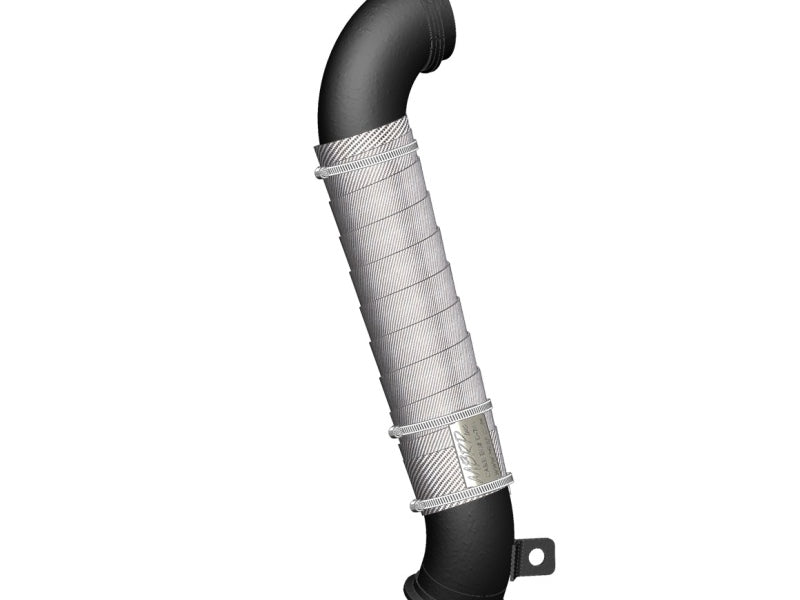 MBRP 04.5-2010 Chev/GMC 6.6L Duramax Black 3in Down Pipe