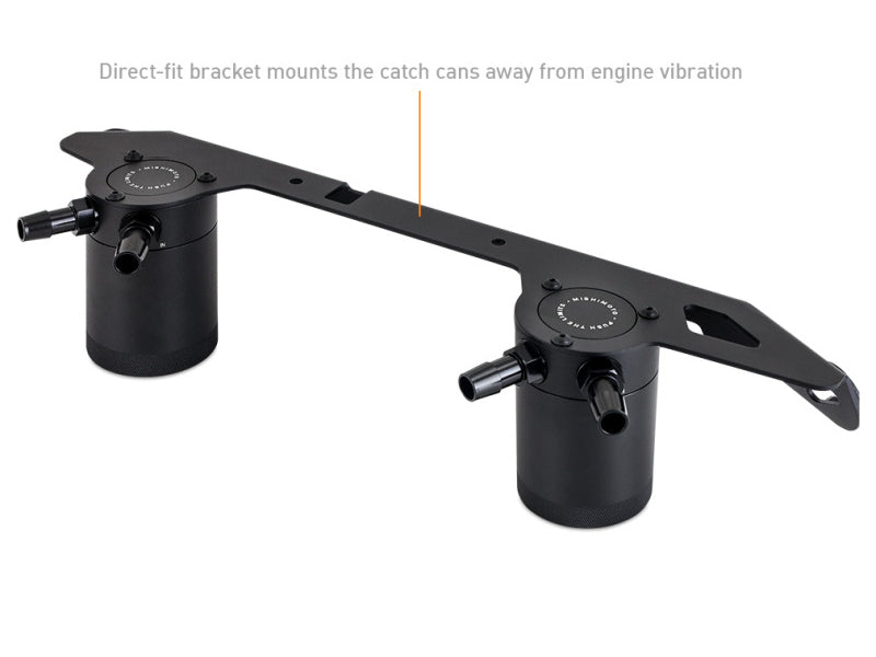 Mishimoto 2023+ Ford Bronco 2.7L Baffled Oil Catch Can System