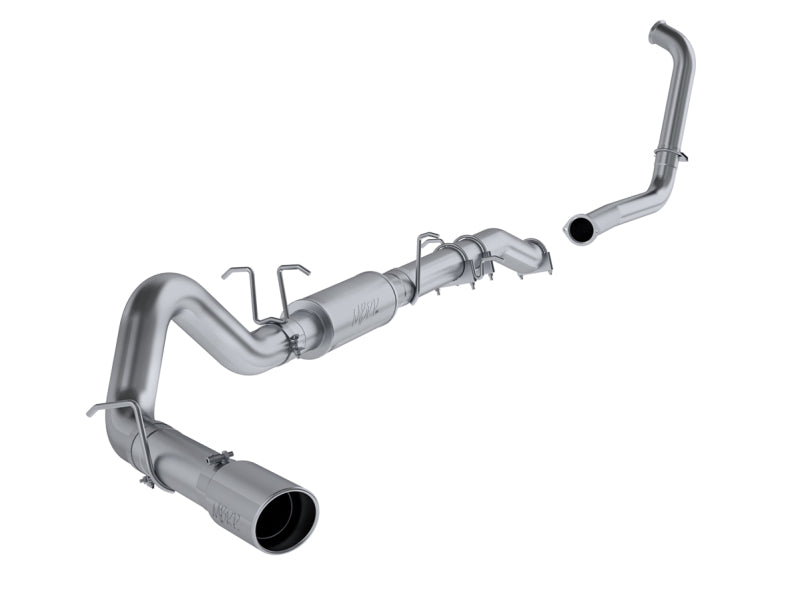 MBRP 2003-2007 Ford F-250/350 6.0L EC/CC Turbo Back Single Side (Stock Cat)