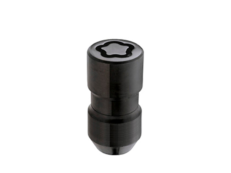 McGard Wheel Lock Nut Set - 4pk. (Cone Seat) M14X1.5 / 21mm & 22mm Dual Hex / 1.639in. L - Black