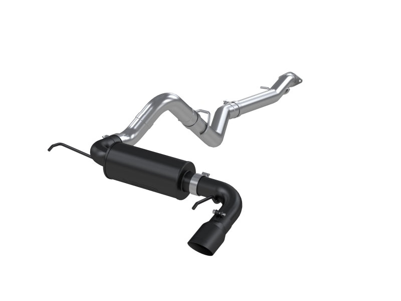 MBRP 2021+ Ford Bronco 2.3L/2.7L EcoBoost 3in Black Aluminized Catback Exhaust