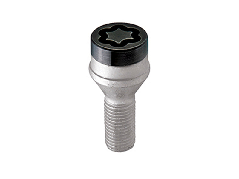 McGard Wheel Lock Bolt Set - 4pk. (Cone Seat) M12X1.5 / 17mm Hex / 25.5mm Shank Length - Black