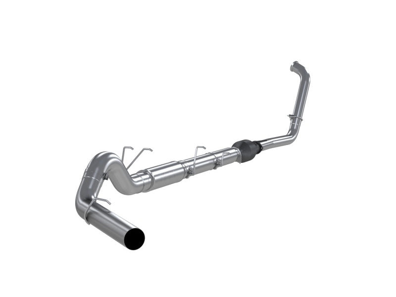 MBRP F-250/350 6.0L EC/CC 5in Turbo Back (Stock Cat) Single Side Exit AL
