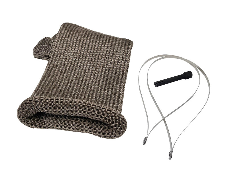 DEI Titanium 4in Knit Exhaust Sleeve - 12in