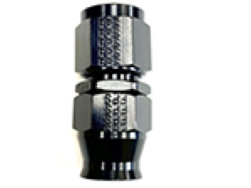 Fragola -4AN Real Street Straight Hose End Black For PTFE Hose