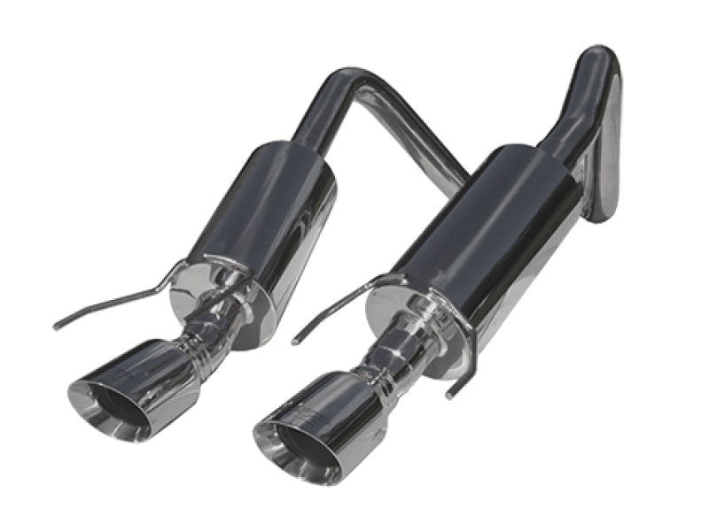 MBRP 2005-2008 Chev Corvette Dual Muffler Axle Back 4 Round Dual Wall Tips
