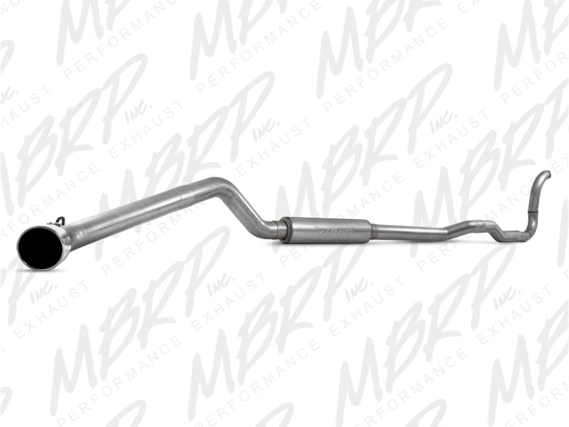 MBRP 88-93 Dodge 2500/3500 Cummins 4WD ONLY Turbo Back Single Side Exit Alum Exhaust System