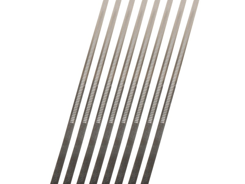 DEI Stainless Steel Positive Locking Tie 1/4in (7mm) x 9in - 8 per pack