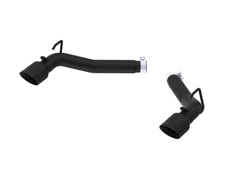 MBRP 2010-2015 Chevrolet Camaro V6 3.6L 3in Black Coated Axle Back Muffler Delete