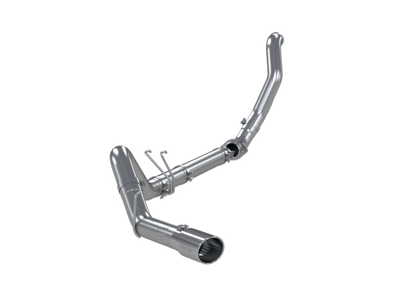 MBRP 08-10 Ford 6.4L F250/350/450 4 inch Filter Back Single Side Exit Aluminum and Down Pipe