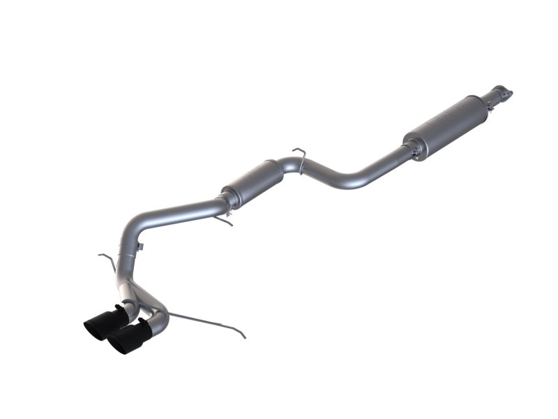MBRP 13-17 Ford Focus ST 2.0L EcoBoost Dual Center Outlet T409 3in Cat Back w/ Black Tips