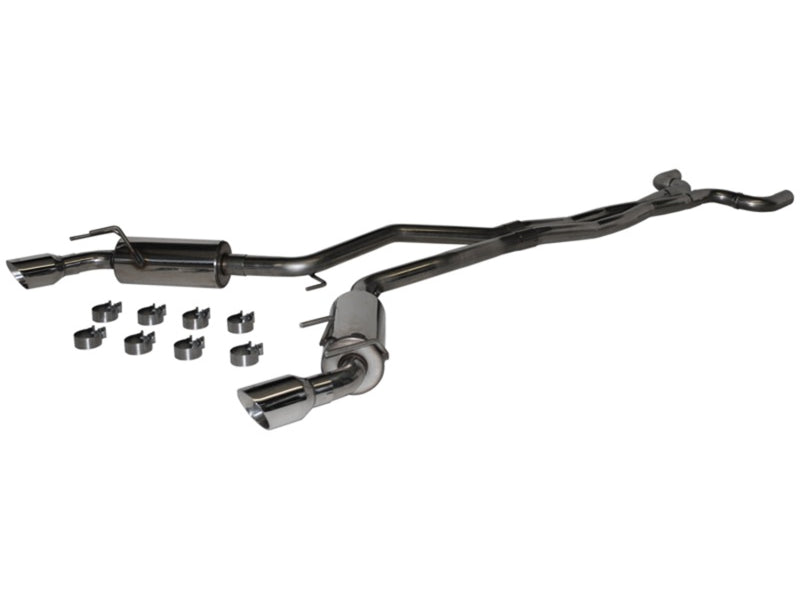 MBRP 2010 Chev Camaro V6 3.6L Dual Cat Back Round Tips   (11 Conv. MUST purchase mbrpAD1710)