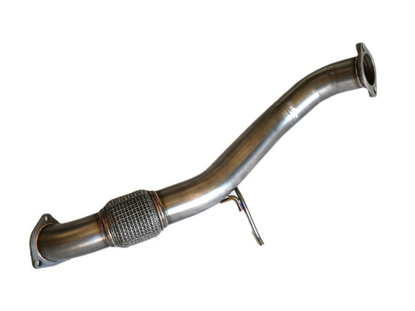 Invidia 22+ HONDA CIVIC TYPE-R FL5 R400 SINGLE LAYER BLACK TIP CAT-BACK (NON POLISH PIPE)