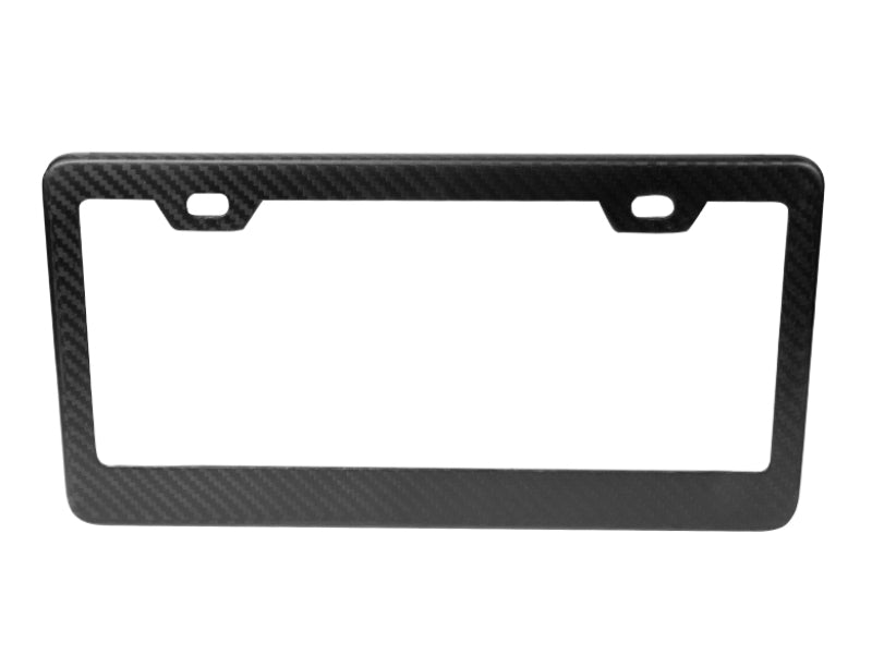 NRG License Plate Frame - Dry Carbon Fiber