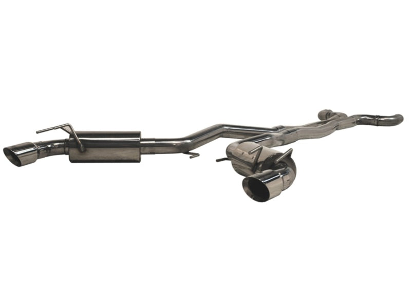 MBRP 2010 Chev Camaro V8 6.2L 6 Speed Dual Cat Back Round Tips  (11 Conv. MUST purchase mbrpAD1710)
