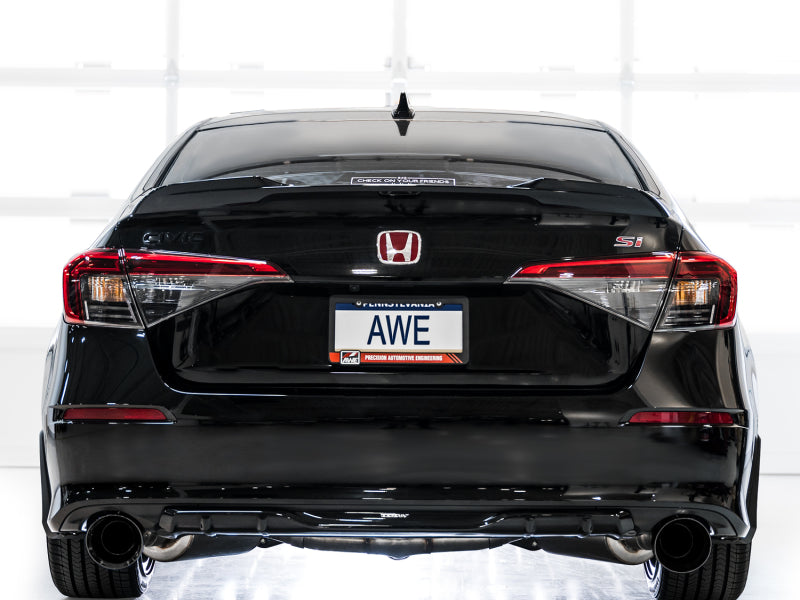 AWE Tuning 22+ Honda Civic Si/Acura Integra Touring Edition Catback Exhaust - Dual Diamond Black Tip