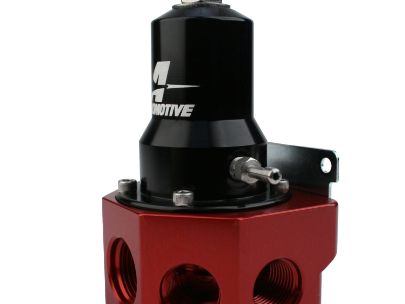 Aeromotive Regulator - 30-120 PSI - .500 Valve - 4x AN-08 and AN-10 inlets / AN-10 Bypass