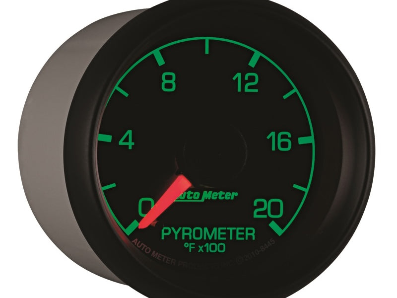 Autometer Factory Match Ford 52.4mm Full Sweep Electronic 0-2000 Deg F EGT/Pyrometer Gauge