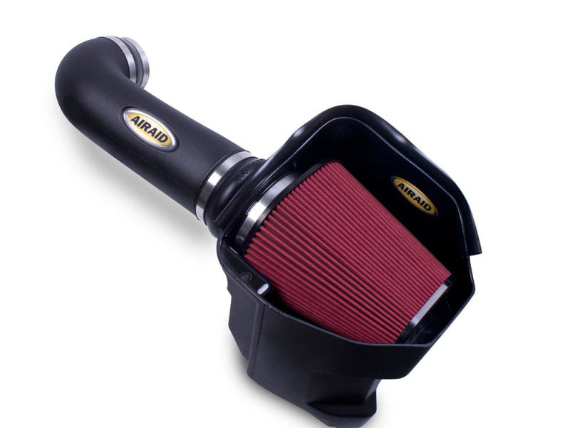 Airaid 11-14 Dodge Charger/Challenger MXP Intake System w/ Tube (Dry / Red Media)