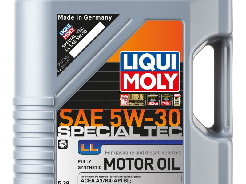 LIQUI MOLY 5L Special Tec LL Motor Oil SAE 5W30