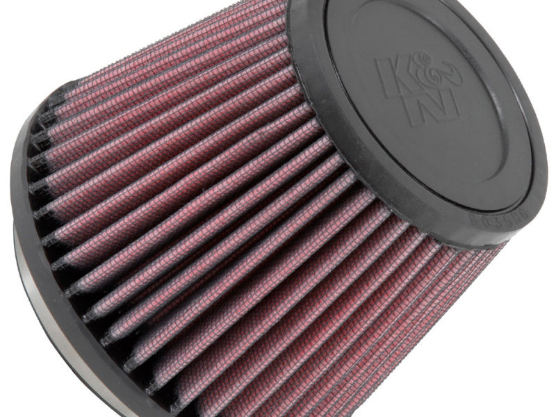 K&N Filter Universal Rubber Filter 3 1/2 inch Flange 5 inch Base 3 1/2 inch Top 4 inch Height