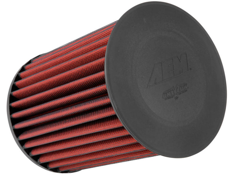 AEM DryFlow Air Filter - Round 2.75in ID x 6.25in OD x 8.25in H fits 2007-2014 Ford/Volvo