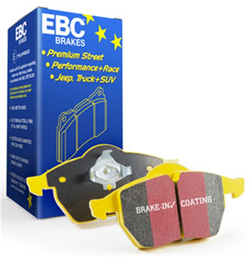 EBC 86-89 Mazda RX7 2.4 (1.3 Rotary)(Vented Rear Rotors) Yellowstuff Front Brake Pads