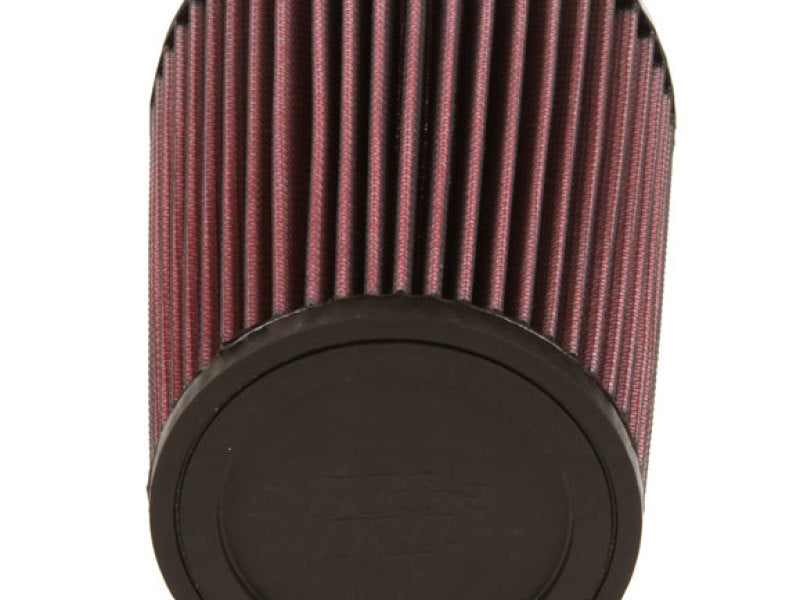 K&N Filter Universal Rubber Filter 4 inch Flange 5 3/8 inch Base 4 3/8 inch Top 7 inch Height