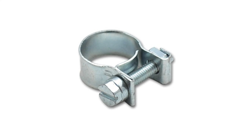 Vibrant Fuel Injector Style Mini Hose Clamps 13-15mm clamping range Pk of 10 Zinc Plated Mild Steel