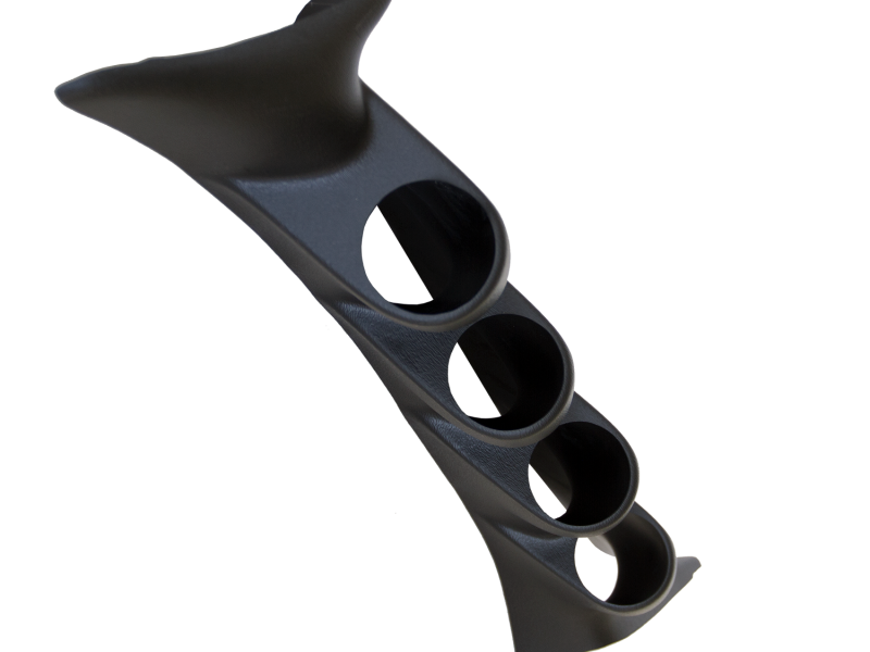 Autometer 99-07 Ford Super Duty Black 52mm Quad Pillar Pod