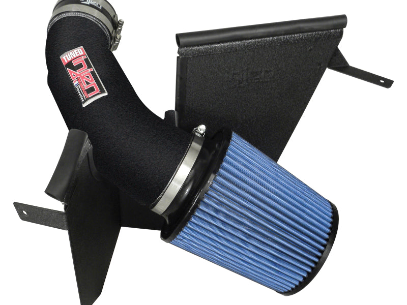 Injen 13 Jeep Grand Cherokee SRT-8 6.4L V8 Wrinkle Black Short Ram Intake w/ Heat Shield