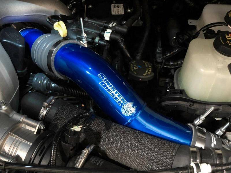 Sinister Diesel 2011+ Ford Powerstroke 6.7L Hot Side Charge Pipe