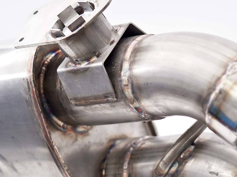 Stainless Works 2016+ Chevy Camaro SS 3in Redline Factory Connect Axle Back w/Valve & 4in Quad Tips