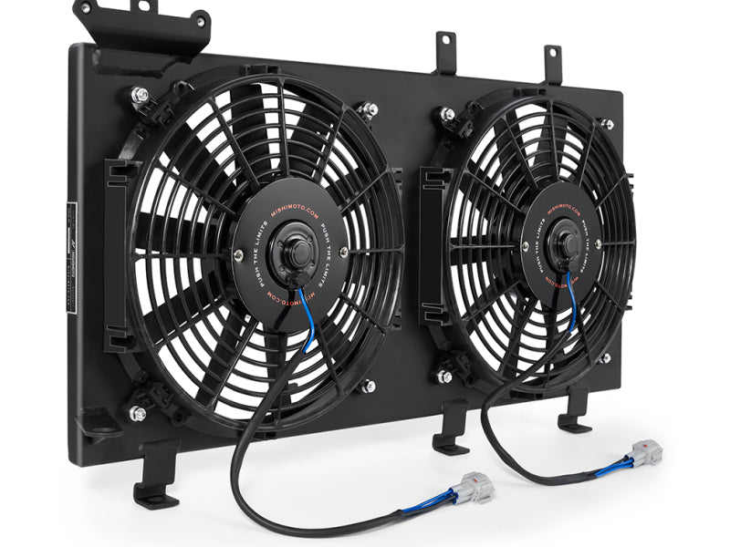 Mishimoto 01-07 Subaru WRX/STI PNP Aluminum Fan Shroud Black