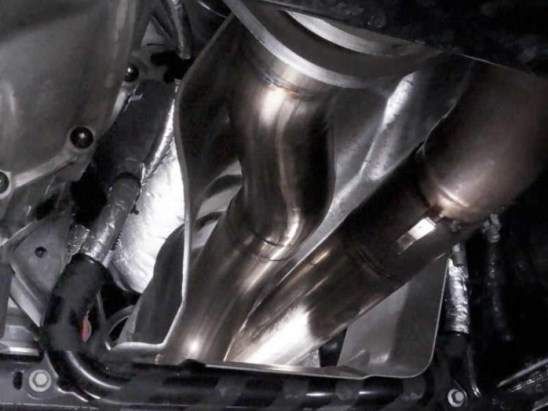 Stainless Works 2017 F-150 Raptor 3.5L 3in Downpipe High-Flow Cats Factory Connection