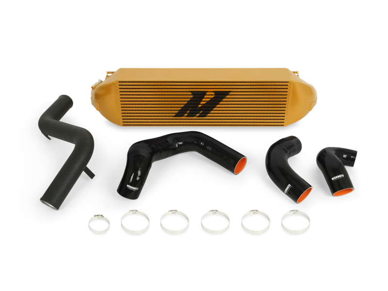 Mishimoto 2013+ Ford Focus ST Gold Intercooler w/ Black Pipes