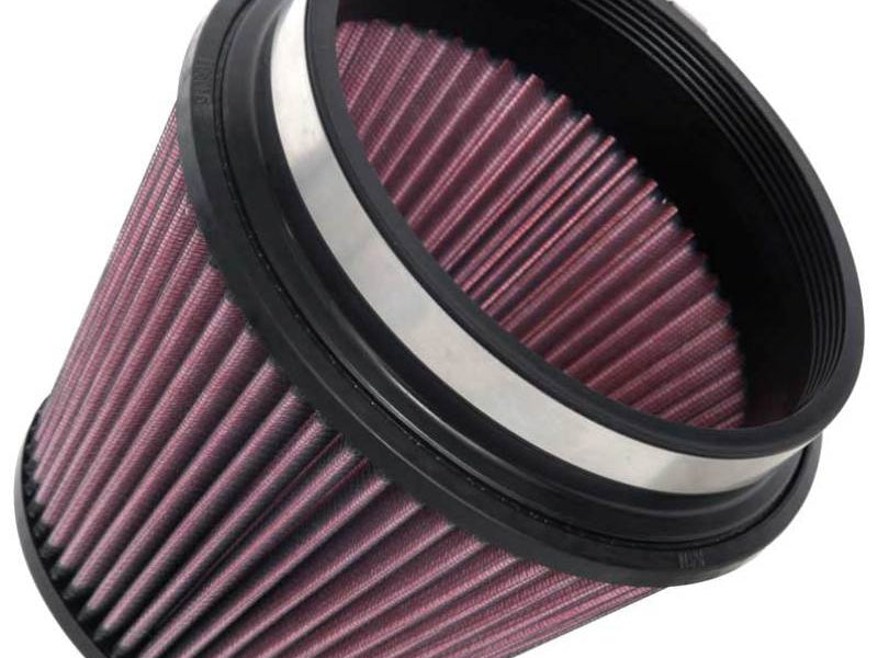 K&N Universal Clamp-On Air Filter 6in FLG / 7-1/2in B / 5in T / 6in H
