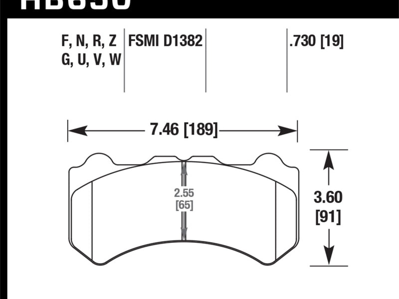 Hawk 09-16 Nissan GT-R HPS 5.0 Front Brake Pads