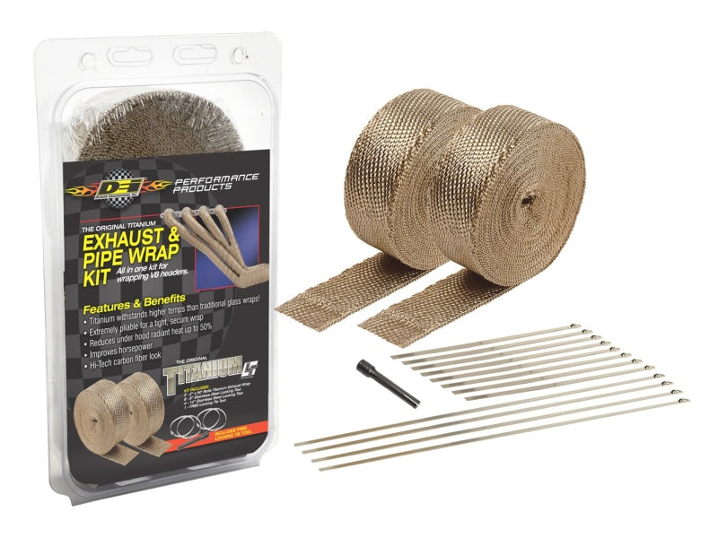 DEI Exhaust Wrap Kit - Titanium