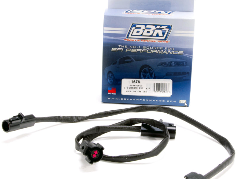 BBK 86-10 Mustang 5.0 4.6 O2 Sensor Wire Harness Extensions (pair)