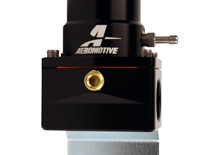 Aeromotive Adjustable EFI Regulator (2) -10 Inlet/-6 Return - Black