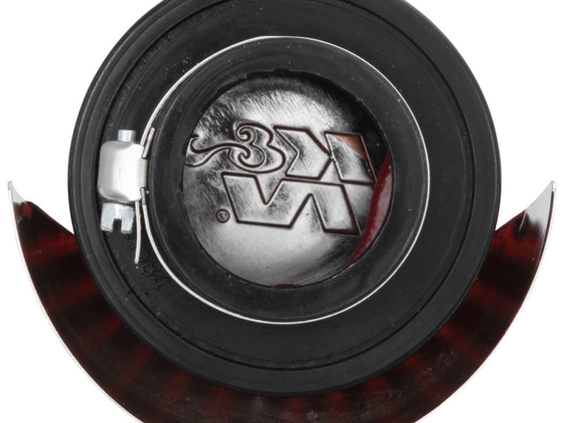 K&N 1.5in Flange ID x 3in OD x 2.5in Height Clamp On Crankcase Vent Filter