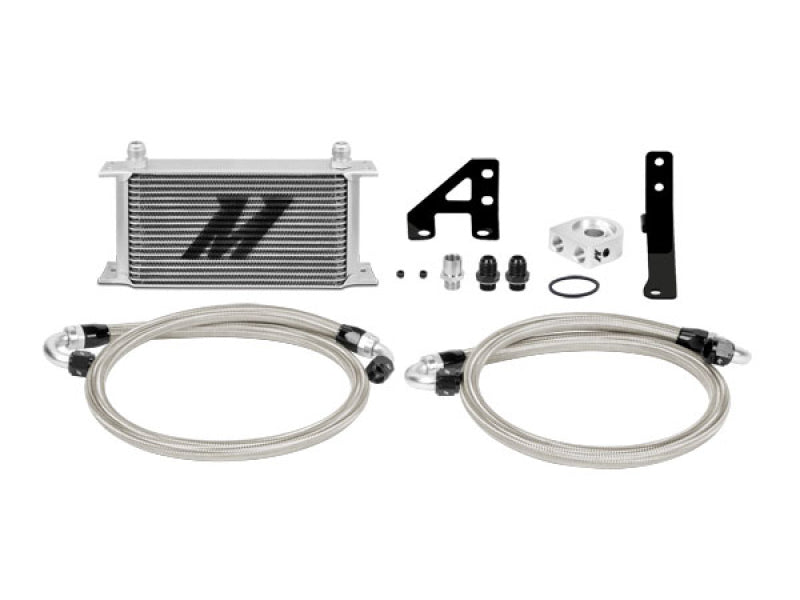 Mishimoto 15 Subaru STI Oil Cooler Kit - Silver
