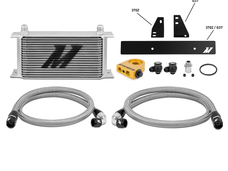 Mishimoto 09-12 Nissan 370Z / 08-12 Infiniti G37 (Coupe Only) Thermostatic Oil Cooler Kit