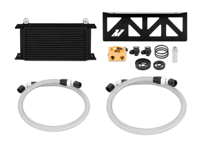 Mishimoto 13+ Subaru BRZ/Scion FR-S Thermostatic Oil Cooler Kit - Black